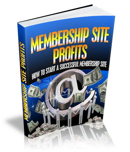 Product picture Membership Site Profits