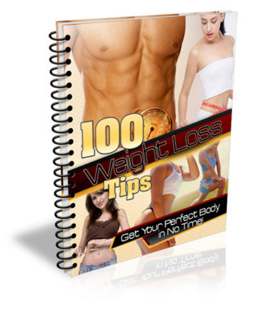 Product picture 100 Weight Loss Tips with (MRR)