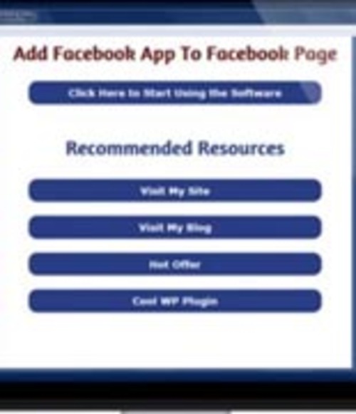 Product picture Facebook App Software (MRR)
